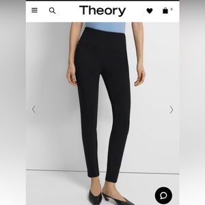 Theory Yoke Core Scuba Leggings - Petite